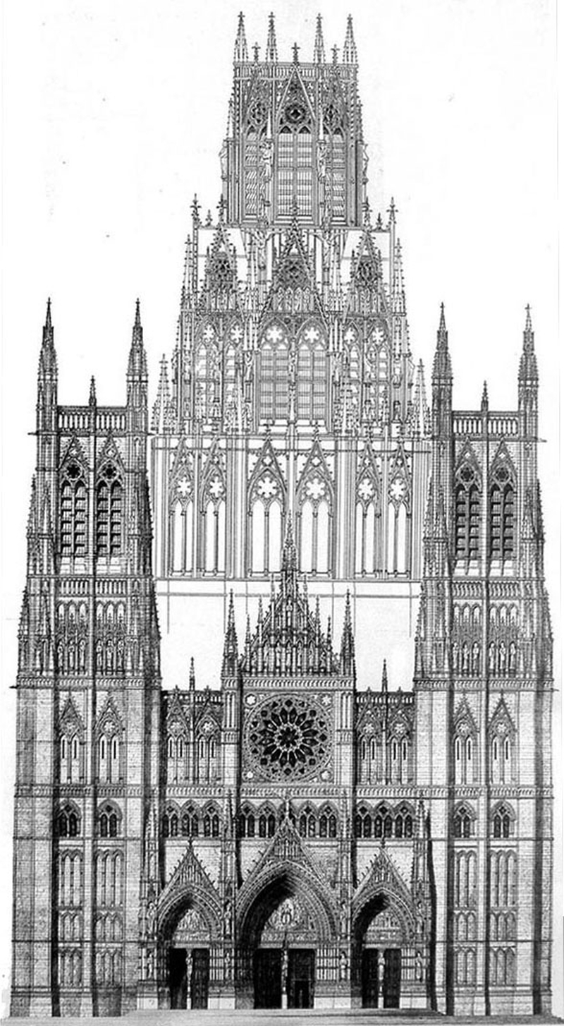 2019 10 04 Piccadilly Imagined Proposed Cathedral West Front