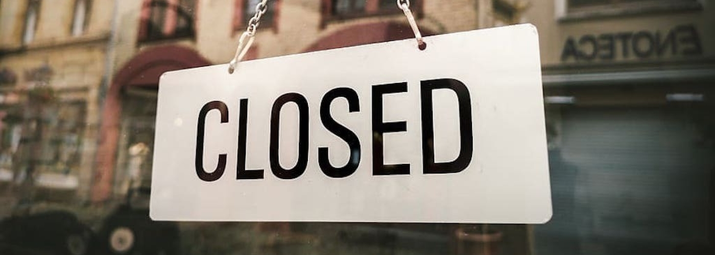 2019 12 24 Closed Sign