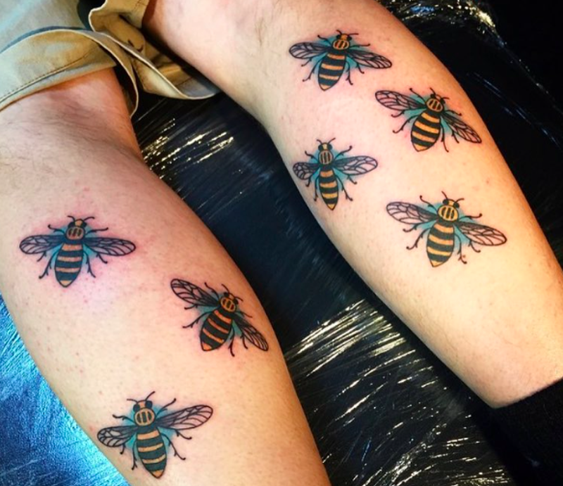 170525 Manchester Bee Tattoos Terror Attack Arena