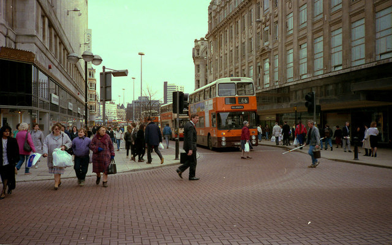 Manchester 1980S Market Street 1988 2