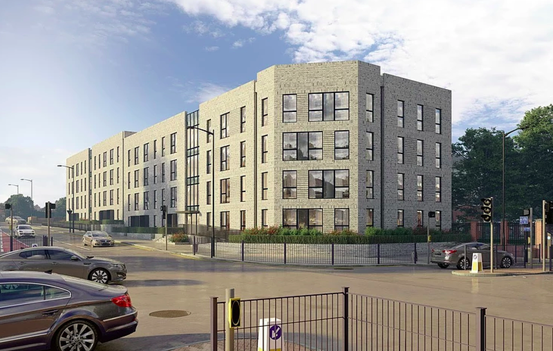 Knight Knox And Coda Studios Have Brought Forward A Development Of 44 Apartments Opposite Langworthy Metrolink Station