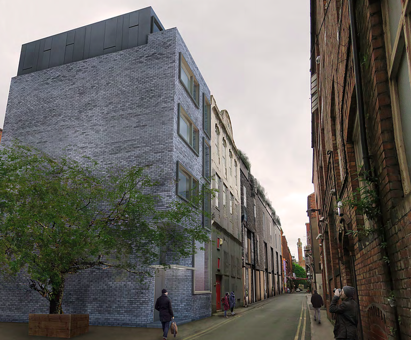 Howard Seddon Architects Have Submitted A Planning Application For A Block Of 6 Apartments In The Gay Village